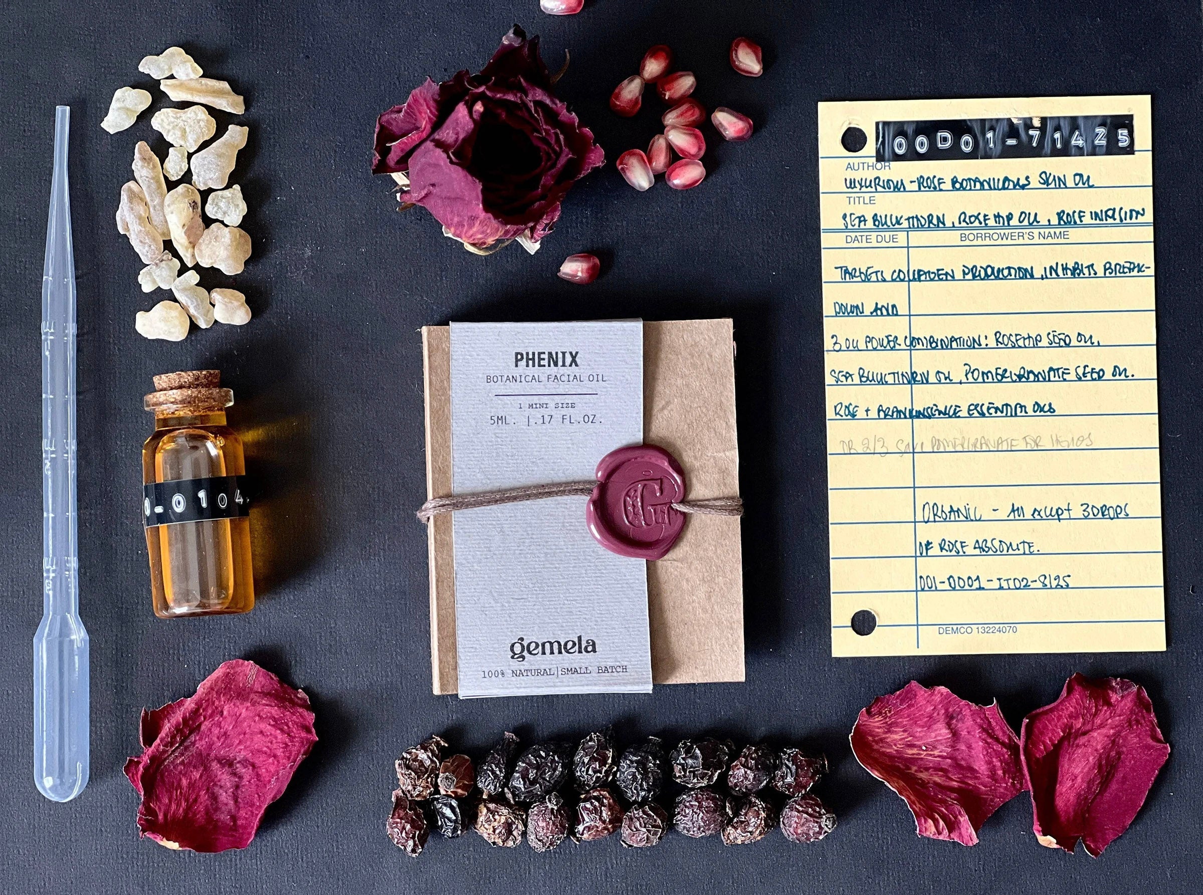 Hand crafted botanical oils from 100% natural ingredients. Gemela